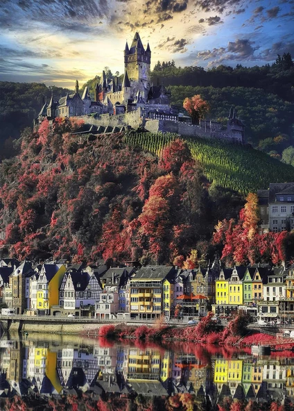 Clementoni Cochem Castle 1000 Parça High Quality Collection Yetişkin Puzzle - 3