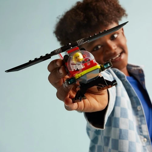 LEGO City 60411 İtfaiye Kurtarma Helikopteri (85 Parça) - 9