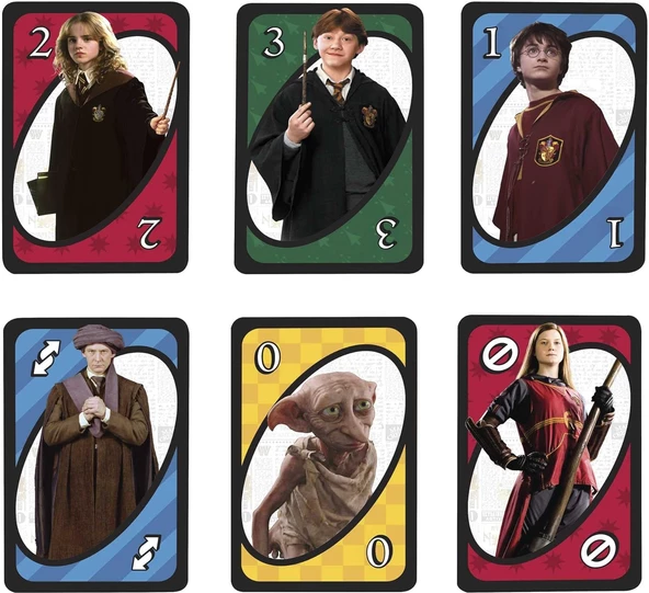 Uno Harry Potter Serisi Oyun Kartı Lisanslı - 5