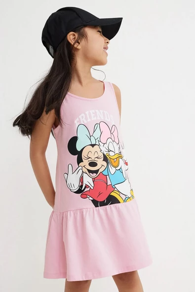 Minnie Daisy Kız Çocuk Yazlık Elbise - 2