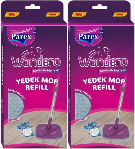 Parex Wondero Yedek Paspas Mop Refill (2 Li Set)