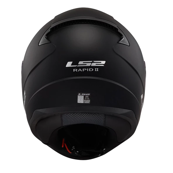 LS2 RAPID 2 MAT SİYAH KASK XL - 6