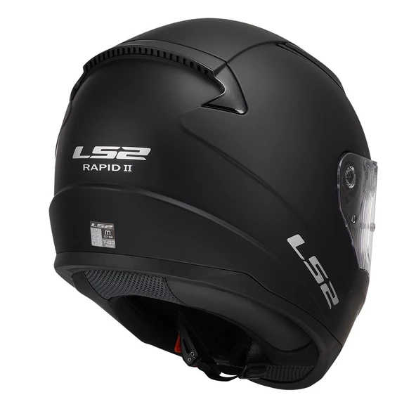 LS2 RAPID 2 MAT SİYAH KASK XXL - 5