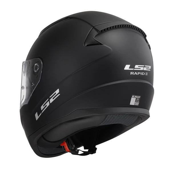 LS2 RAPID 2 MAT SİYAH KASK XXL - 6