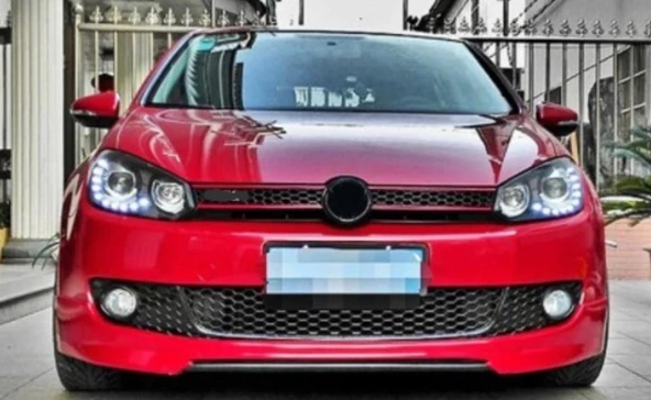 Volkswagen Golf 6 GTİ Kırmızı Panjur - 2
