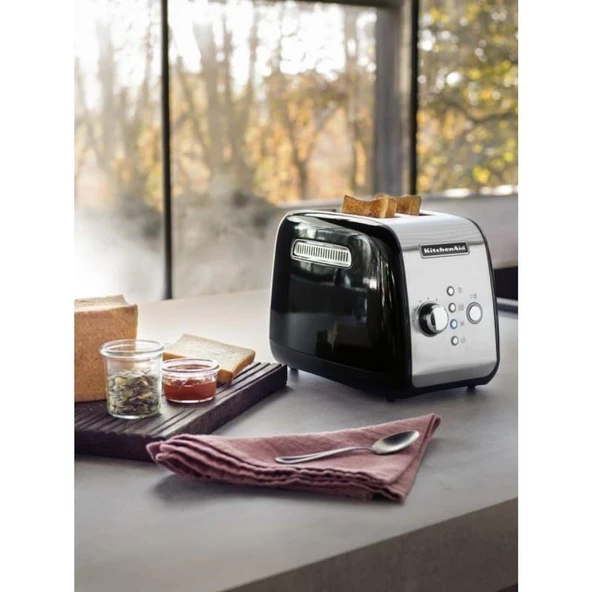 Kitchenaid 2 Dilim Ekmek Kizartma Makinesi 5KMT221 Onyx Black- EOB - 6