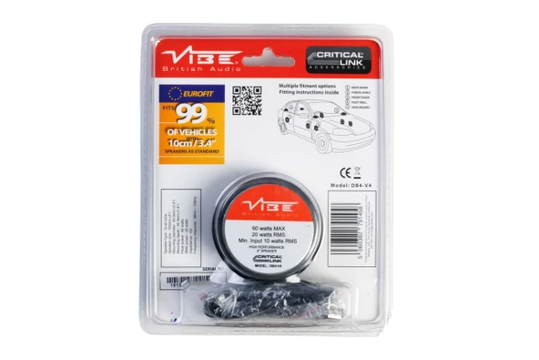 VIBE DB4-V4 | VIBE DB Serisi 10 cm Koaksiyel Hoparlör - 4