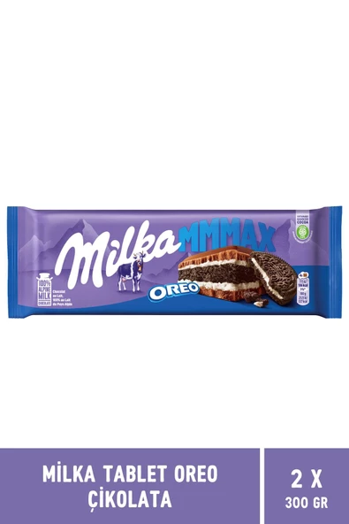 Milka Oreo Tablet Çikolata 300 gr MMMAX - 2 Adet - 4