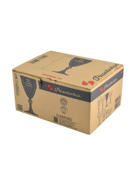 Paşabahçe 44767 Diamond Kadeh 245Cc 12 Li - 3