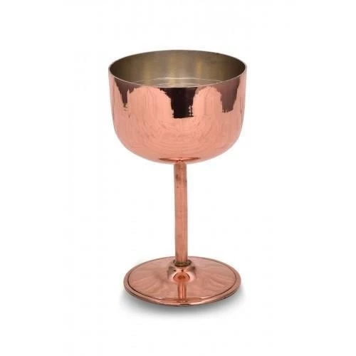 Turna Bakır Vino Kadeh 1 No Düz 240 Ml Kırmızı Turna0491-1 - 2