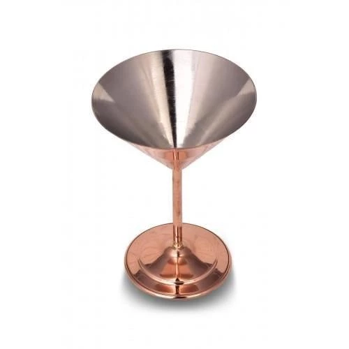 Turna Bakır Martini Kadeh Düz 250 Ml Kırmızı Turna0459-1 - 4