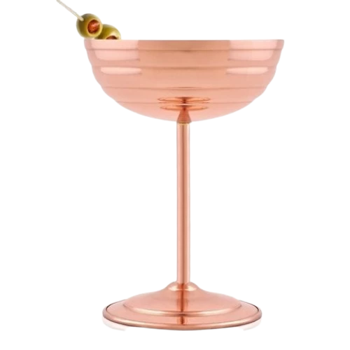 Turna Bakır Zo-martini Kadeh Düz 250 Ml Kırmızı Turna0483-1