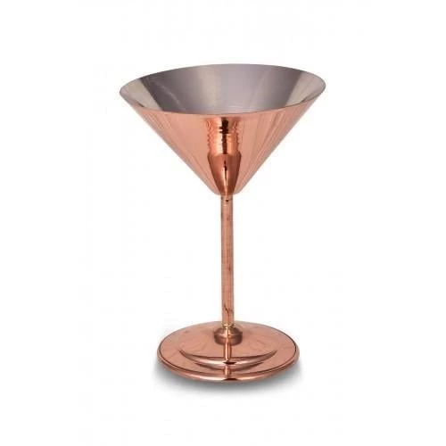 Turna Bakır Martini Kadeh Düz 250 Ml Kırmızı Turna0459-1 - 2