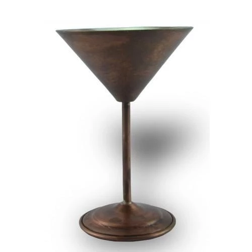 Turna Bakır Martini Kadeh Düz 250 Ml Oksit Turna0459-3 - 3