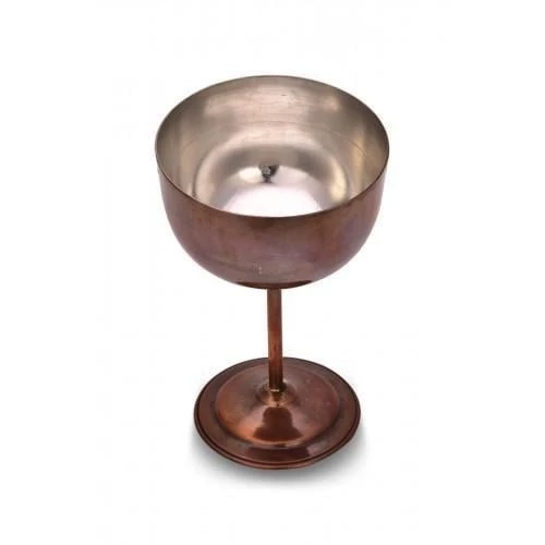Turna Bakır Vino Kadeh 2 No Düz 400 Ml Oksit Turna0457-3 - 3
