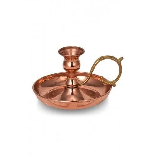 Turna Bakır Alem Mumluk Düz Kırmızı Turna2581-1 - 3