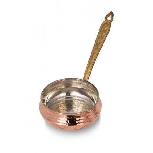 Turna Bakır Salsa Sosluk 1 No Pirinç Kulp Makine Dövme Kırmızı Turna4803-1 - 3