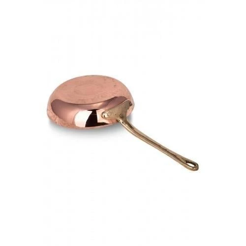 Turna Bakır Şahika Tava 3 No 18 Cm Sadece Taban El Dövme Kırmızı Turna7566-1 - 2