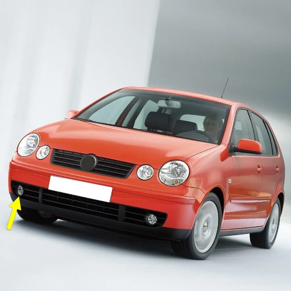 VW Polo 2002-2005 Ön Tampon Sağ Sis Farı 6Q0941700