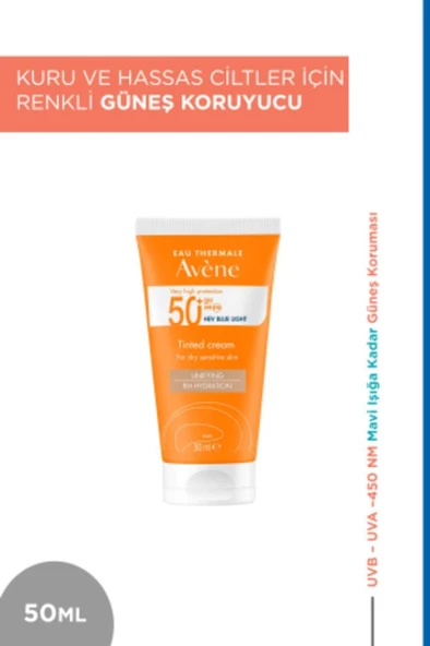 Avene Crème Tinted Spf50+ 50 Ml Yeni Ürün - 3