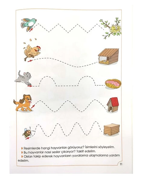 5 Yaş Minikler Okula Başlıyorum Okul Öncesi Eğitim Seti - 10