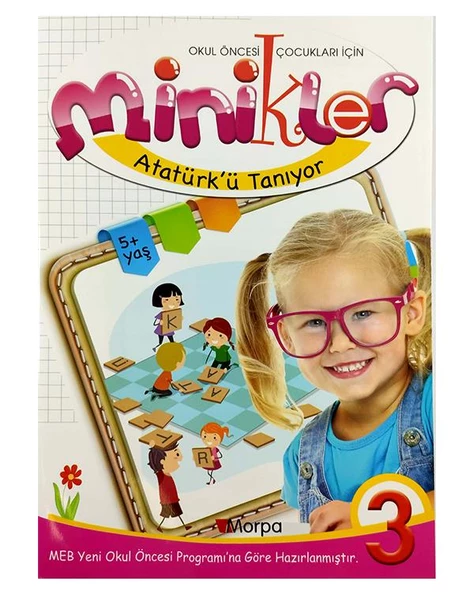 5 Yaş Minikler Okula Başlıyorum Okul Öncesi Eğitim Seti - 7