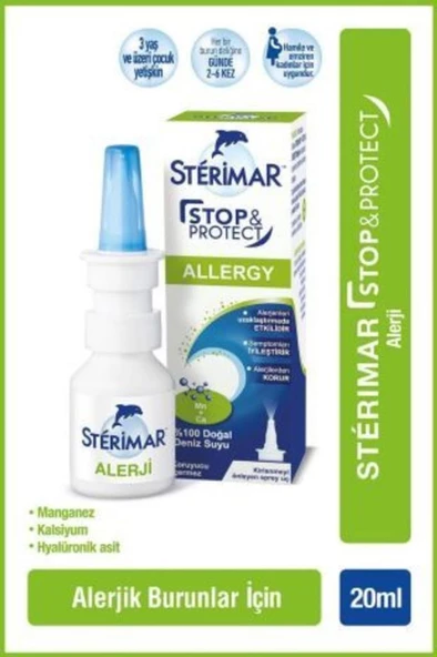 Sterimar Alerji Burun Spreyi 20 Ml - 4