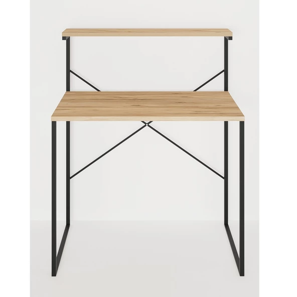 Eportatif Raflı Çalışma Masası 60x90 Ofis Masası Ders Masası Çok Amaçlı Çalışma Masası 1300 - 5