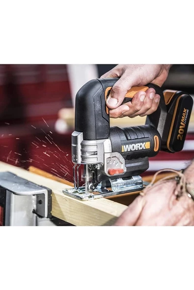 WORX WX543 20Volt 2.0Ah Li-ion Profesyonel Dekupaj Testere - 8