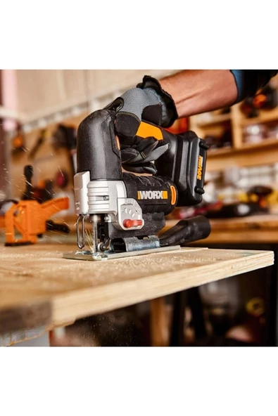 WORX WX543 20Volt 2.0Ah Li-ion Profesyonel Dekupaj Testere - 4