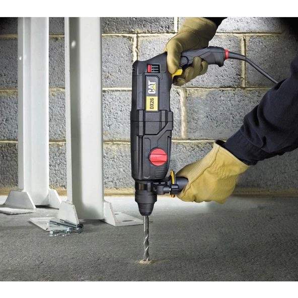 CAT DX26 800Watt 3.0J 26MM Profesyonel SDS-Plus Kırıcı/Delici - 7