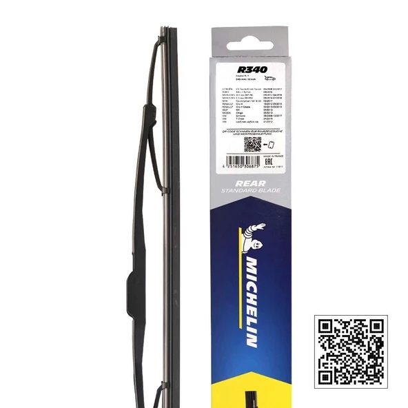 Michelin Rainforce™ MCR340 34CM 1 Adet Universal Telli Arka Silecek