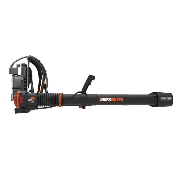 WORX WG572E 80Volt 4.0Ah. Li-ion Profesyonel Devir Ayarlı Sırt Tipi Kömürsüz Yaprak Üfleme - Resim 2