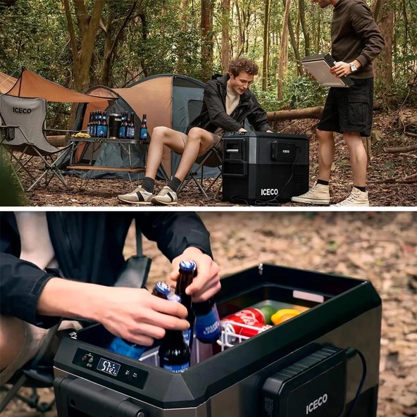 ICECO JP50PRO 12/24Volt 47 Litre Tekerlekli Outdoor Kompresörlü Oto Buzdolabı/Dondurucu - 5