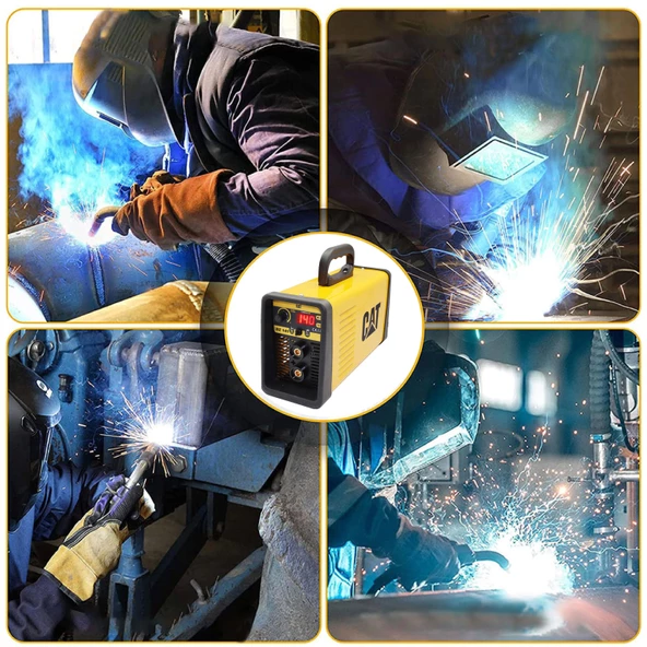 CAT DZ141 140 Amper TIG LIFT/MMA Çanta Tipi Profesyonel Dijital İnverter Kaynak Makinesi - 8