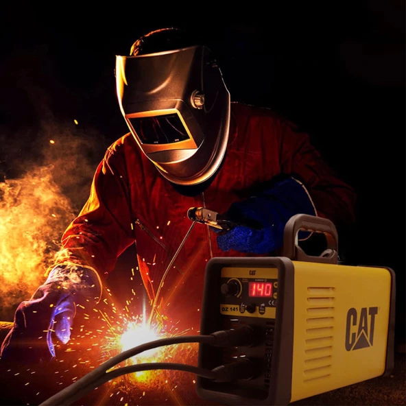 CAT DZ141T 140 Amper TIG LIFT/MMA Çanta Tipi Profesyonel Dijital İnverter Kaynak Makinesi + CAT DX37 Avuç Taşlama - 4