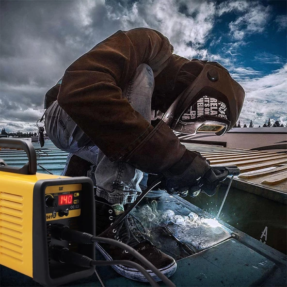 CAT DZ141T 140 Amper TIG LIFT/MMA Çanta Tipi Profesyonel Dijital İnverter Kaynak Makinesi + CAT DX37 Avuç Taşlama - 6