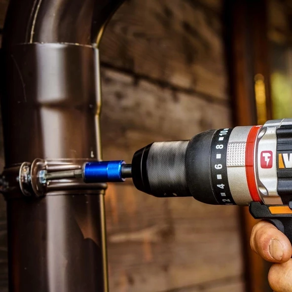 WORX WX354.9 20Volt Kömürsüz Profesyonel Darbeli Şarjlı Matkap (Akü Dahil Değildir) - 4