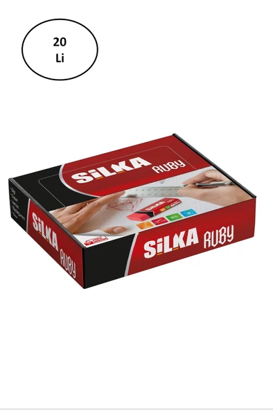 Silka Art.5 Ruby Silgi 20'li Paket