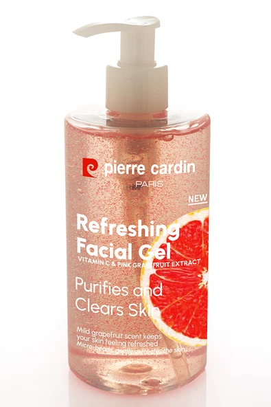 Pierre Cardin Refreshing Facial Cleanser with Vitamin C & Pink Grapefruit Extract-Köpük Jel 400 ml - 4
