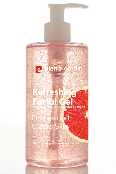 Pierre Cardin Refreshing Facial Cleanser with Vitamin C & Pink Grapefruit Extract-Köpük Jel 400 ml - 6