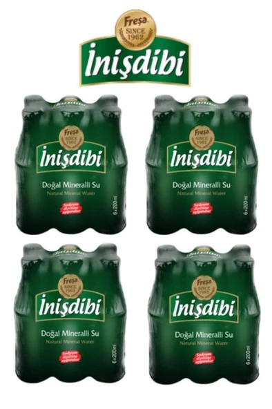 Freşa İnişdibi Doğal Maden Suyu 24x200 ml - 2