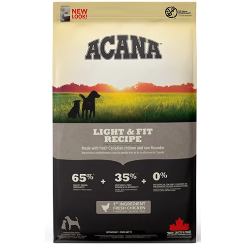 Acana Heritage Light&Fit Tahılsız Light Köpek Maması Tüm Irk Ve Yaşam Evreleri 2 Kg