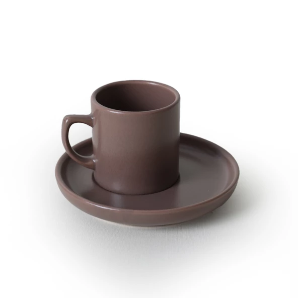 Keramika Brown Mix Kahve Takımı 12 Parça 6 Kişilik 950-958-977 - 3