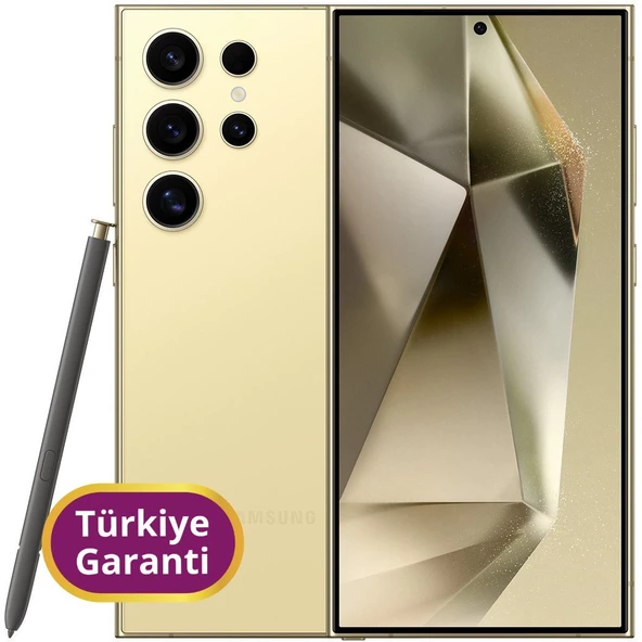 Samsung Galaxy S24 Ultra 12 Gb 256 Gb Titanyum Sarı (Samsung Türkiye Garantili)