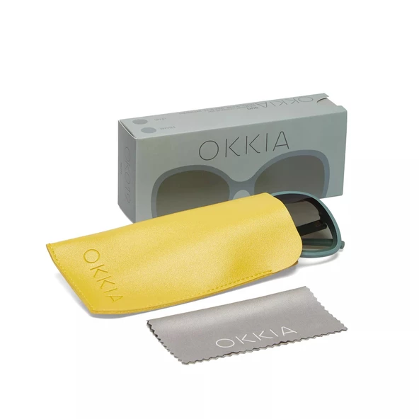 Okkia Anna Butterfly Güneş Gözlüğü Yeşil - 7