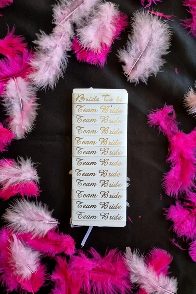 Bride To Be Parti Konsept Nedime Bileklik 12 Li Bekarlığa Veda Partisi Süslemesi - 5