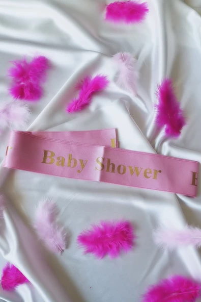 Baby Shower Anne Adayları İçin Saten Kuşak - 2