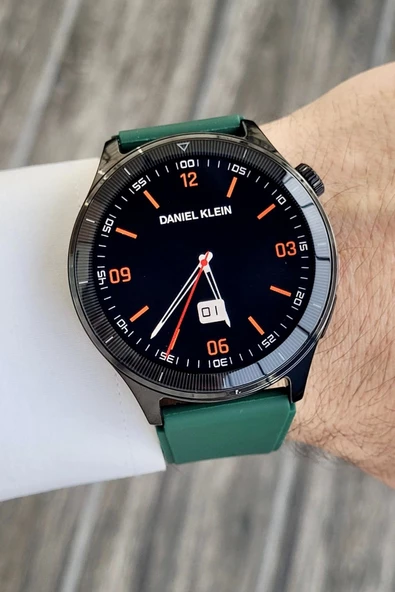 Daniel Klein DKISTE1118 Yeşil Renk Android/ios Uyumlu Hediye Paketli Akıllı Saat - 3