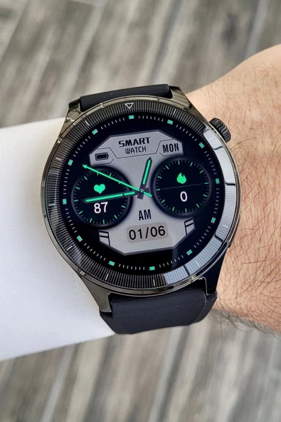Daniel Klein DKISTE1120 Siyah Renk Android/ios Uyumlu Hediye Paketli Akıllı Saat - 7